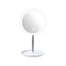 LED Makeup Table Lamp Mirror - White