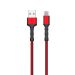 Ldnio Micro USB Data and Charging Cable, 2M, Red - LS64
