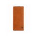 Nilkin Qin Leather Flip Cover for Huawei P40 Pro Plus - Brown