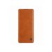 Nilkin Qin Leather Flip Cover for Honor 30 Pro and 30 Pro Plus - Brown