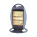 Halogen Heater 3 Candle 1200 Watts, Grey - AS-12