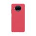Nilkin Super forsted Shield Back Cover Xiaomi Mi 10T Lite 5G and mi Note 9 Pro 5G - Red