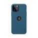 Nilkin Super forsted Shield Back Cover for iPhone 12 and 12 Pro - Blue