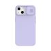 Nilkin CamShield Silicone Back Cover for iPhone 13, Purple