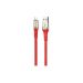 Borofone Bending Resistance Lightning Charging Cable, 1.2M, Red - BU7
