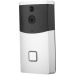 Wireless Doorbell with Video Camera and Intercom - Silver and Black Wireless Doorbell with Video Camera and Intercom - Silver and Black