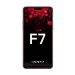 اوبو F7 بشريحتين اتصال، 64 جيجا، شبكة الجيل الرابع ال تي اي- احمر