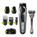 Braun Beard Trimmer with Gillette Fusion5 ProGlide Razor, Black/Grey - BT7240 