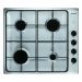 Brandt Built-In Gas Hob, 4 Burners, Stainless Steel, 60 cm - BPE6410XE
