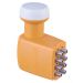 عدسة دش LNB ايكوسات، 8 منافذ، برتقالي - ES8100