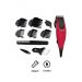 Remington Corded Hair Clipper, Red/Black - HC5018