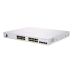 Cisco Switch, 24 Ethernet Ports, White - CBS350-24FP-4G-EU