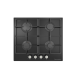 Ecomatic Crystal Gas Built-In Hob, 4 Burners, Black- S627QX