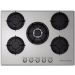 Ecomatic Gas Built-In Hob, 5 Burners, Stainless Steel- S703ANC