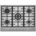Ecomatic Gas Built-In Hob, 5 Burners, Stainless Steel - S703C