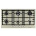
Ecomatic Gas Built-In Hob, 6 Burners, Stainless Steel - S943XL6C
