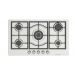 Ecomatic Gas Built-In Hob, 5 Burners, Stainless Steel - S973C