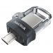 فلاش درايف M3.0 سانديسك OTG الترا دوال، 64 جيجا، USB 3.0، اسود- SDDD3-064G