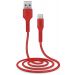 SBS Micro USB Charge and Data Transfer Cable, 1 Meter, Red - TECABLEMICROR