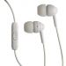 SBS Polybag In-Ear Wired Earphones with Microphone, White - TEINEARPOSW
