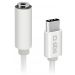 SBS USB Type-C to 3.5mm Audio Jack Adapter, 9 cm, White - TEINTJACKTYCFMW