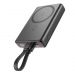 Joyroom Magnetic Power Bank, 10000mAh, Black - JR-PBM01