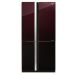 Sharp No-Frost Refrigerator, 605  Liters, Inverter Motor, Red- SJ-FS87V-RD