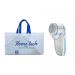 Sokany Wonder Line Rechargeable Lint Remover, White and Blue - SK-881 with Gift Bag