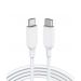 Anker Type-C to Type-C Cable, 3ft, White - A8852H21