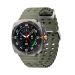 Samsung Galaxy Watch Ultra Smart Watch - Silver Case and Green Strap