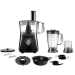 Smart Electric Food Processor, 1500 Watt, Black - SFP500E