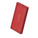 SBS Portable Power Bank, 4000mAh, 1 USB Port - Red