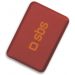 SBS Compact Power Bank, 4000mAh, 1 Port - Red