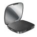 SBS Portable Mirror Power Bank, 3000mAh, 1 USB Port - Black