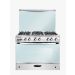 Unionaire Gas Cooker 5 Burners , Stainless Steel- C6090SSP2C255F-FS