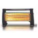 Zada Electric Heater, 3 Candles, 1800 Watt, Black - ZQH110