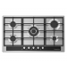 Tornado Built-in Gas Hob, 5 Burners, Stainless - GHV-M90CSU-BK