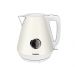 Tornado Electric Kettle, 1.7 Liter, 2200 Watt, White - TKP-2217-TC