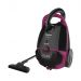Tornado Bagged Canister Vacuum Cleaner, 1800 Watt, Black and Maroon - TVC-1800MD