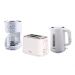 Tornado Set of Toaster, American Coffee Maker and Kettle - White