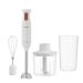 Tornado Hand Blender with Attachments, 250 Watt, White - HB-250T