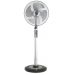 Toshiba Stand Fan, 16 Inch, 3 Speeds, Silver - EFS-84
