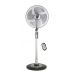 Toshiba Stand Fan with Remote Control, 16 Inch, Silver - EFS-85