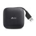 TP-Link USB 3.0 Portable Hub, 4 Ports, Black - UH400