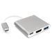 Type-C USB 3 In 1 Converter - White