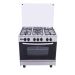 Unionaire Free Standing Gas Cooker, 5 Burners, Stainless Steel- C6080SSAC186F
