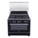 Unionaire I Cook Smart Gas Cooker, 5 Burners, Stainless Steel - C69SSGC511-ITFS-2W-AL