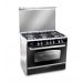 Unionaire i-Cook Smart Gas Cooker, 5 Burners, Stainless Steel, 90 cm - C6090SS-DC-511-IDSC-S