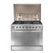 Universal Elegant 5 Burners Snainless Steel Gas Cooker - 9605T