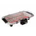 Smart Electric Grill, 2000 Watt, Silver- SBQ012T